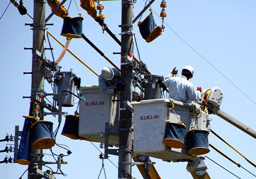 電気関係の工事は当社にお任せください！